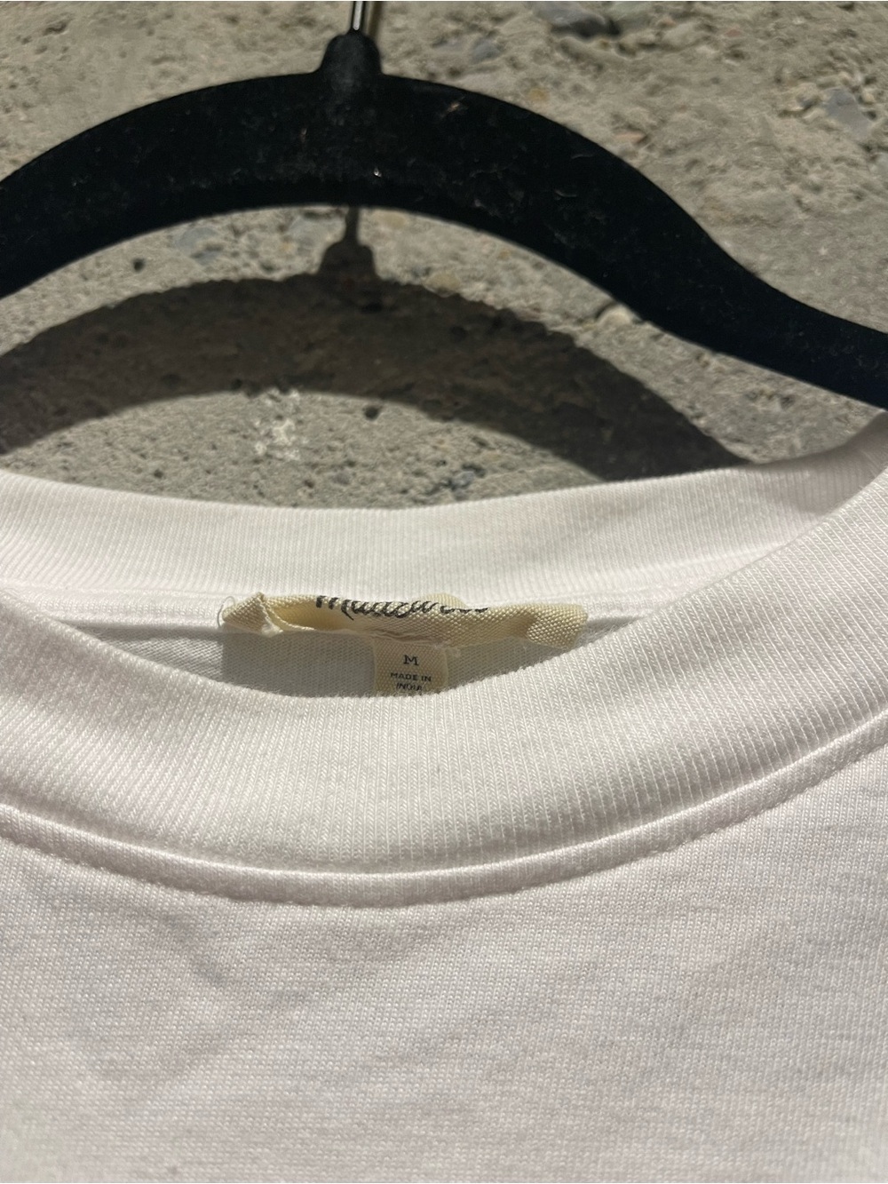 Madewell White Short-Sleeve Crewneck Tee Size: Medium NWOT 🏷️